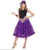 foto 2 Paarse tulle rok met petticoat dames