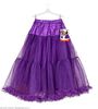 foto 4 Paarse tulle rok met petticoat dames
