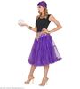 foto 5 Paarse tulle rok met petticoat dames