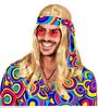 foto 2 pruik, 70's disco met hoofdband blond