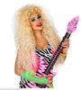 foto 2 Pruik lang haar blond Frise rockstar