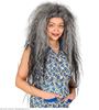Pruik lang haar grijs Frise grijze oma pruik lange haren 