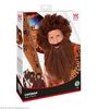 foto 4 Pruik met baard oermens holbewoner bruin