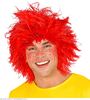 Pruik rood kobold punk haar in de war 