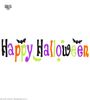 Raam sticker happy Halloween 