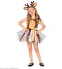 Rendier meisje kostuum tutu