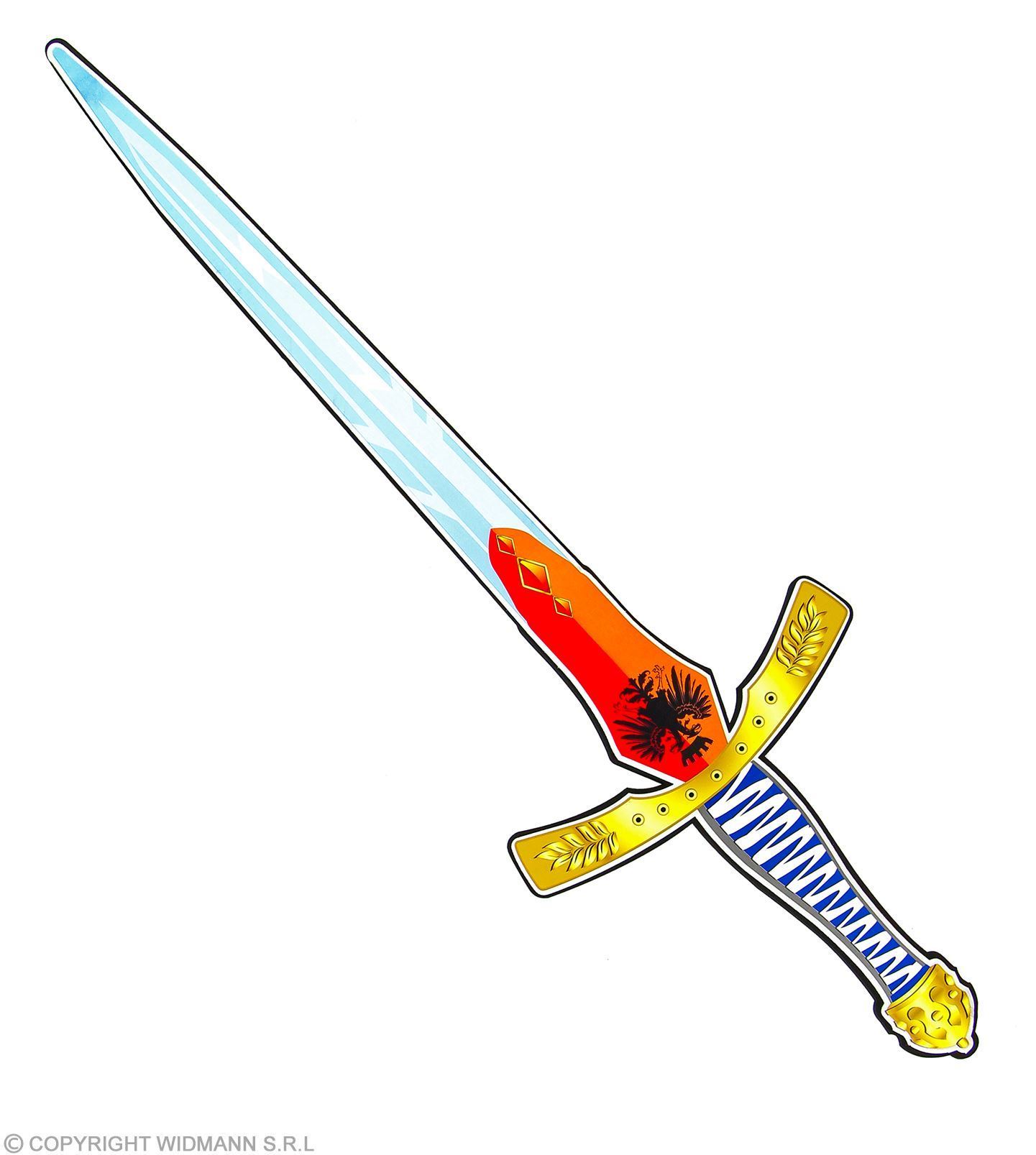 Ridder zwaard gemaakt van schuim