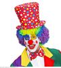foto 2 Rode hoge hoed clown met clown strik rood volwassen