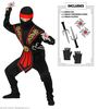 foto 2 Rode ninja kostuum jongens met wapens verkleedpak kind kombat 