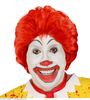 foto 3 Rode Pruik Ronald de clown rood