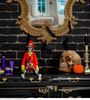 foto 3 skelet horror clown 40cm decoratie