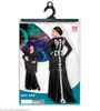 foto 4 Skelet jurk lang dames kostuum Halloween lange jurk skelet