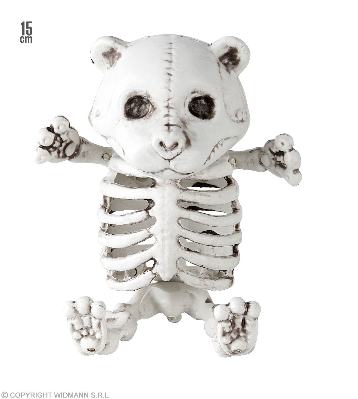 skelet teddybeer 15cm