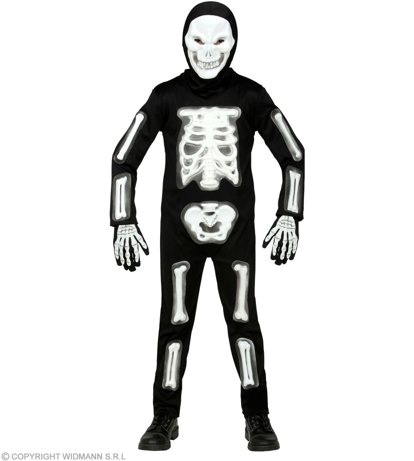 Skelet voor Kinderen met 3D effect spooky Halloween