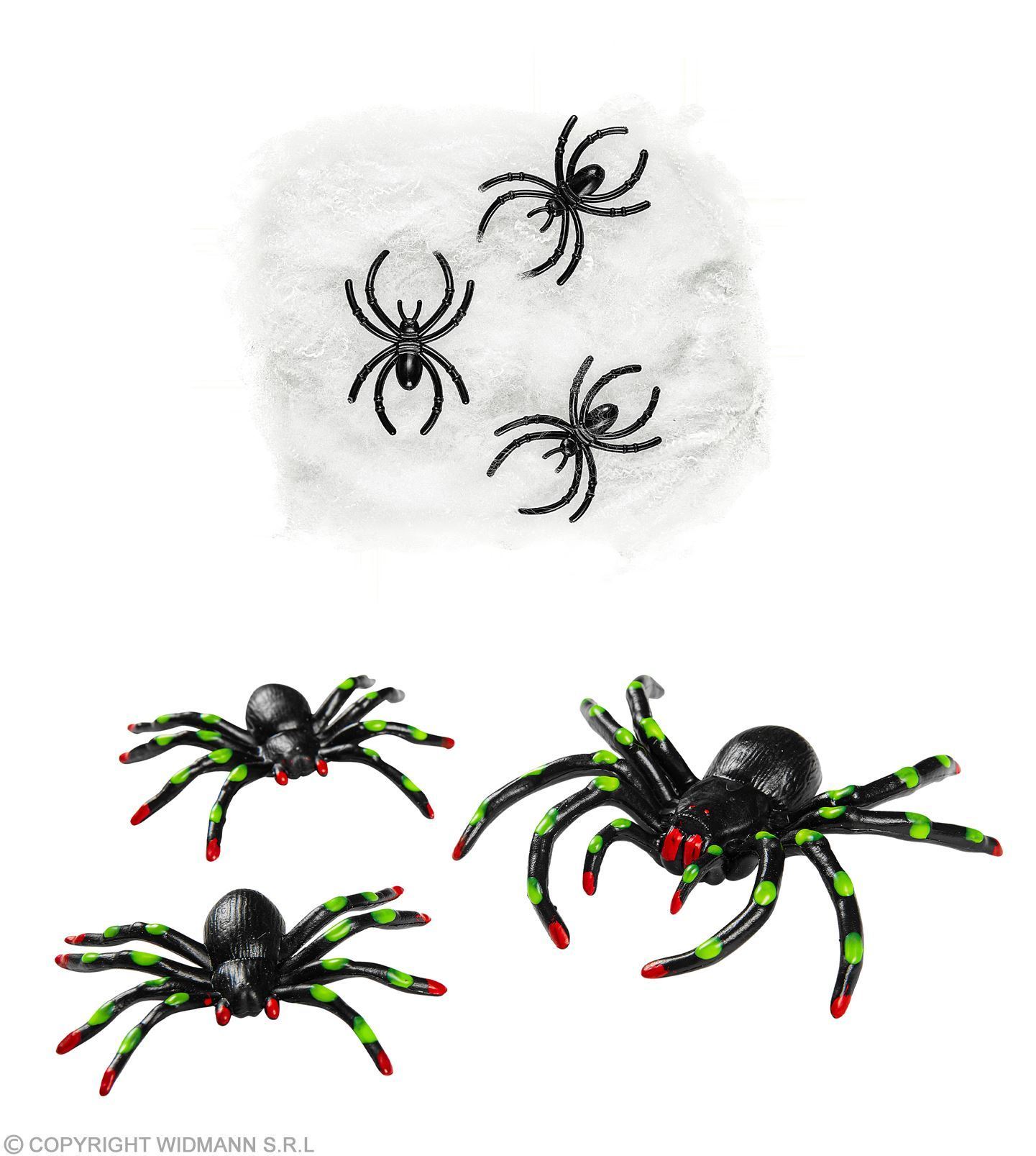spinnenweb met spinnen maak van je huis een spookhuis Halloween