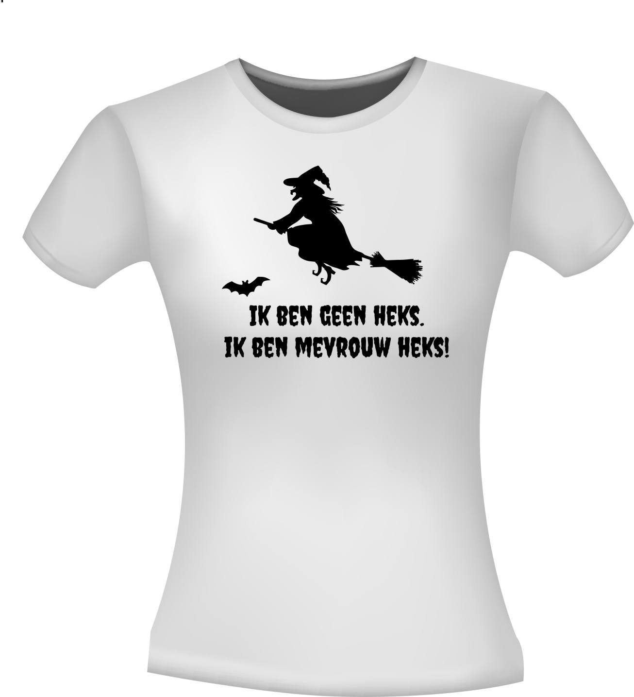T-shirt ik ben geen heks ik ben mevrouw heks!