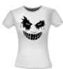 foto 4 T-shirt scary face Halloween eng gezicht