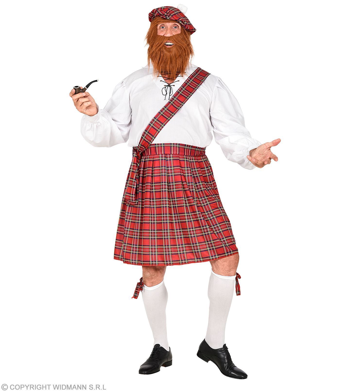 Traditionele Schotse Rok Man Kostuum tikje lullig stout ondeugend
