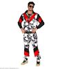 foto 4 Trainingspak zwart met rood en schedel print 80's super fout Trainingspak 
