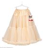 foto 5 Tulle rok met petticoat dames creme kleurige 
