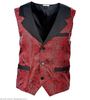 foto 2 Vintage vest steampunk bordeaux rood
