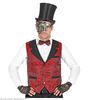 foto 3 Vintage vest steampunk bordeaux rood