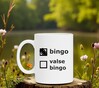 foto 3 Witte mok bingo prijzen bingo aangevinkt grappige prijs