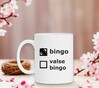 foto 4 Witte mok bingo prijzen bingo aangevinkt grappige prijs