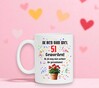 foto 2 Zit niet achter de geraniums mok verjaardag leeftijd 51 jaar grappig en orgineel 