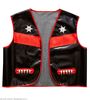 Zwart Cowboy vest volwassen