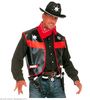 foto 3 Zwart Cowboy vest volwassen
