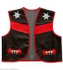 Zwart Cowboy vest voor kinderen