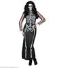 foto 2 Zwarte skelet jurk dames