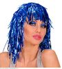 foto 2 Blauwe disco pruik met slierten