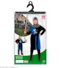 foto 3 Blauwe Middeleeuwse strijder kostuum Ridder outfitje blauw voor jongens