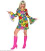 foto 1 Bloemen jurk seventies Carnaval