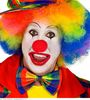 foto 2 Clowns strik met vrolijke kleuren