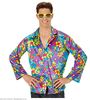 foto 2 Flower power shirt voor mannen Hippie blouse voor mannen