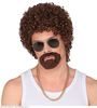 foto 2 Foute pruik man Mr. Wonderful met ringbaard
