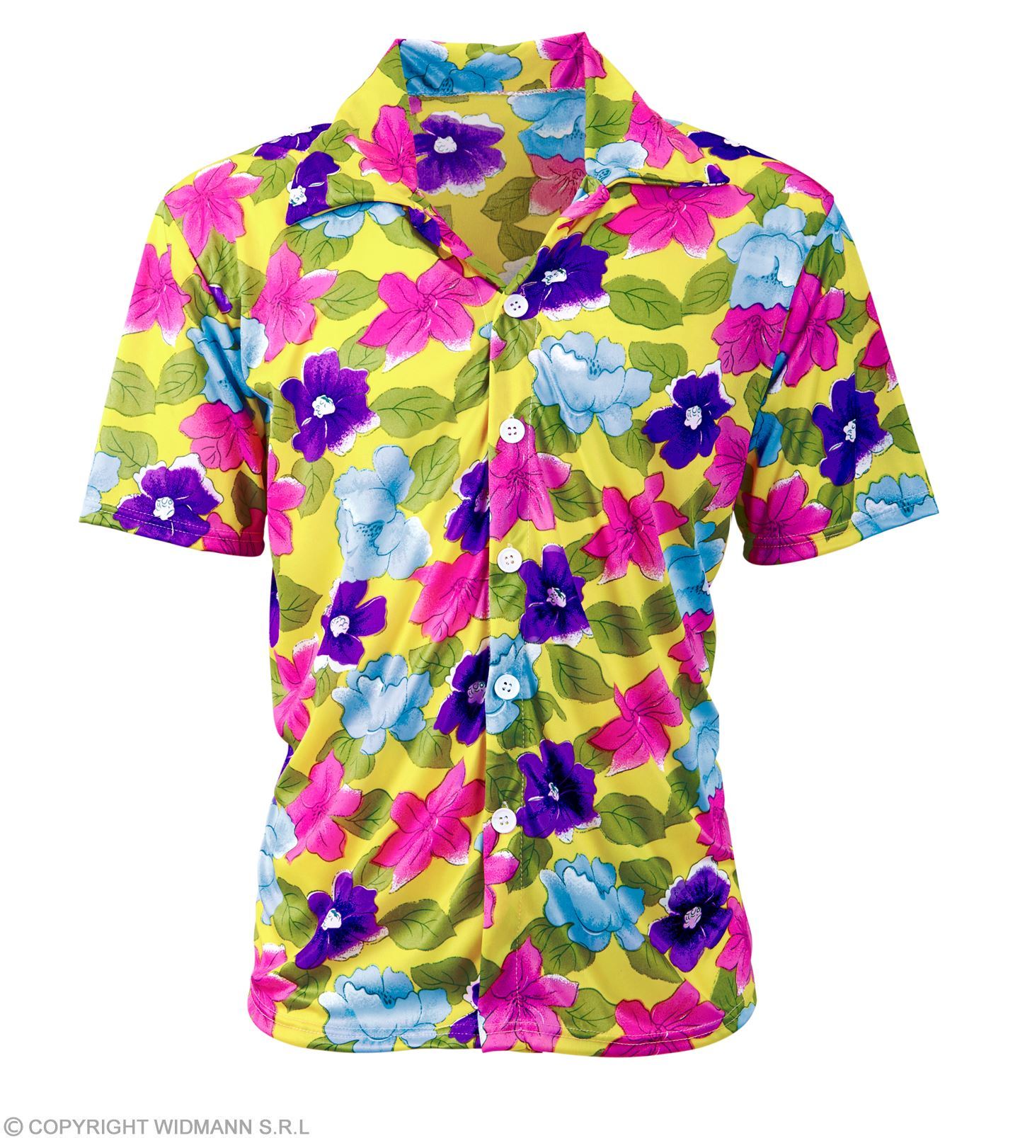 Gele Hawaii Shirts voor mannen