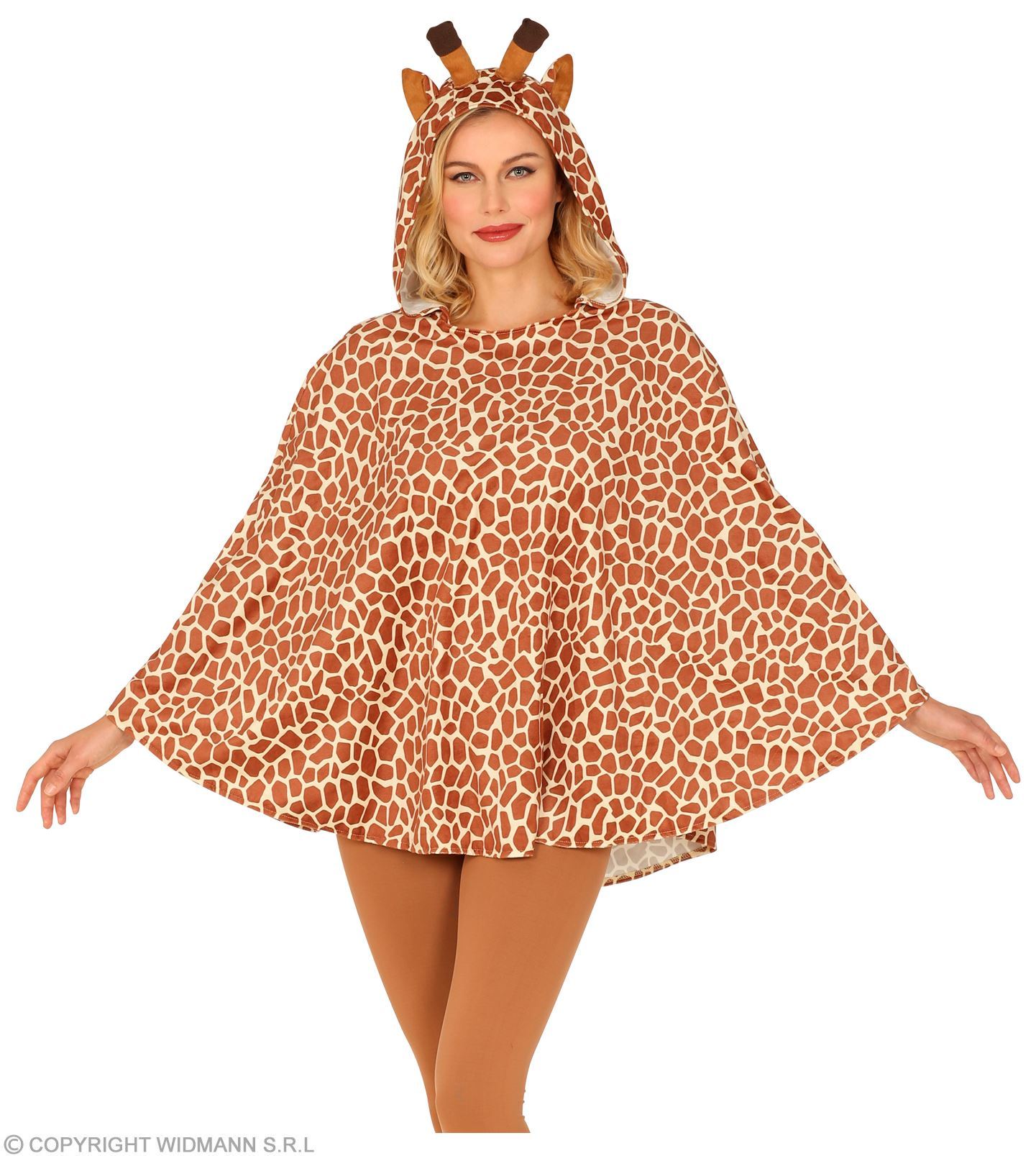 Giraffe Poncho voor volwassen