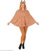 foto 2 Giraffe Poncho voor volwassen