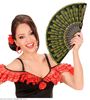 foto 2 Goude Mexicaanse kanten waaier Spaanse waaiers