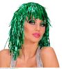 foto 2 Groene disco pruik met slierten
