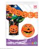 foto 2 Halloween set pompoen, papieren bal en Lampion lantaarn