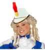Hoed majorette vilt wit one-size