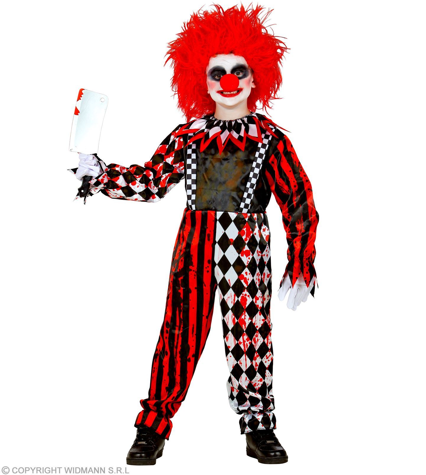 Horror clown kostuum voor kinderen Enge clown voor kinderen killer clown