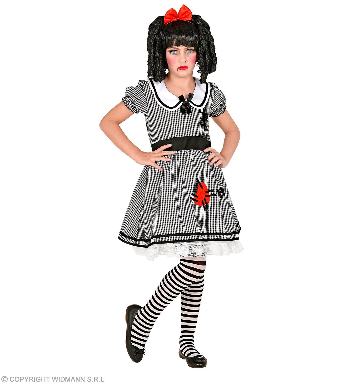 Horror pop outfitje meisjes verkleden als horror pop