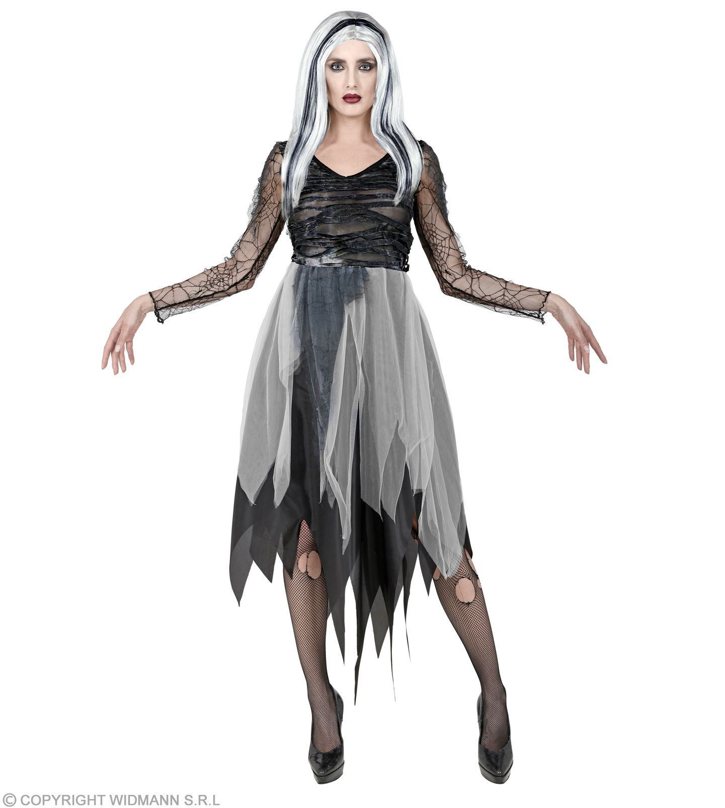 Jurk spook halloween jurk geest dames