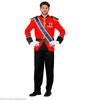 foto 2 koninklijke prins kostuum rood Engeland